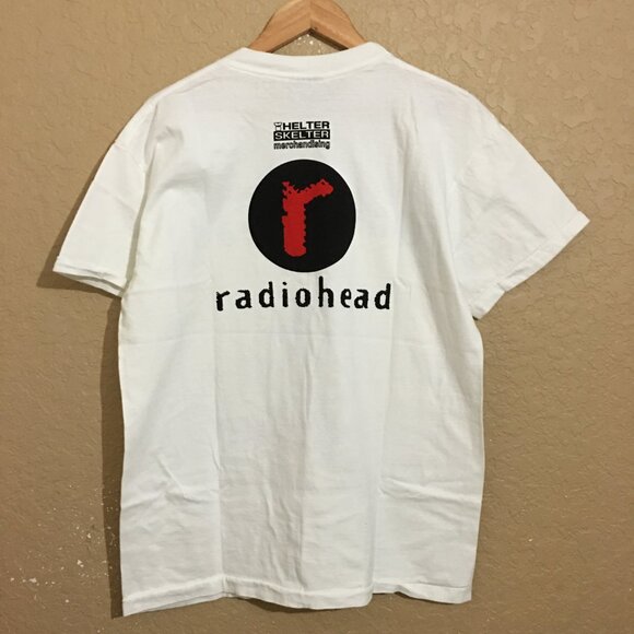 Radiohead Pablo Honey Flower T-Shirt Large White - Picture 3 of 5
